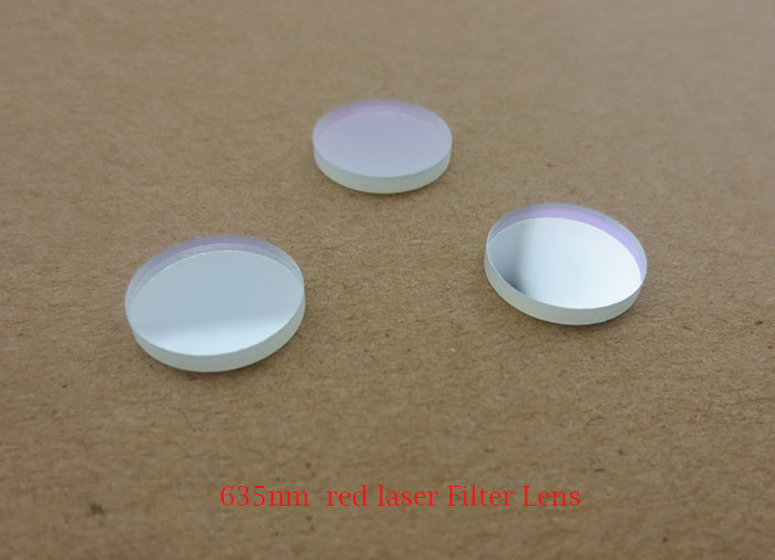 635nm laser filter lens pass red laser against other laser